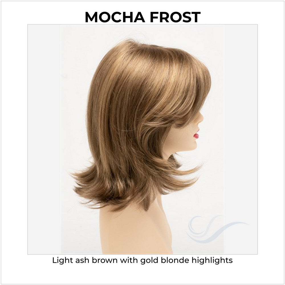 Sam by Envy in Mocha Frost-Light ash brown with gold blonde highlights