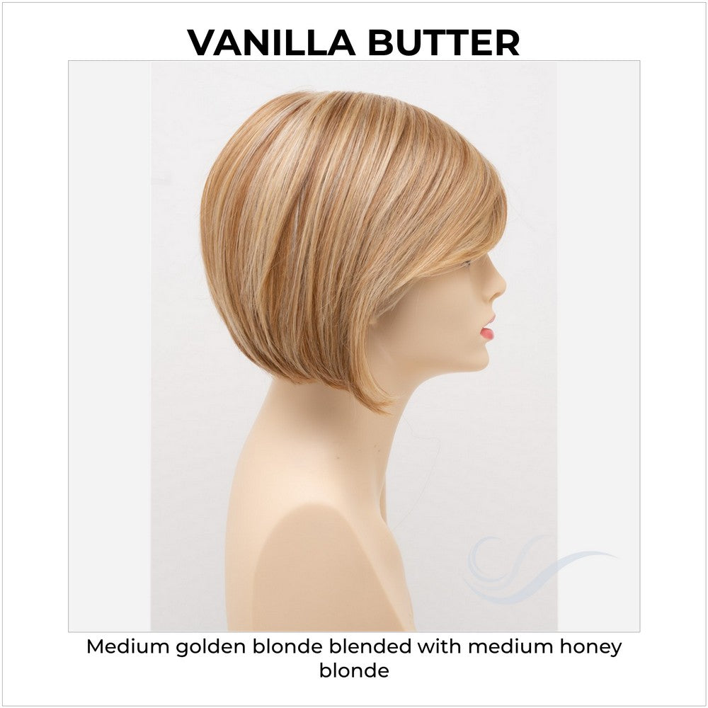 Shyla By Envy in Vanilla Butter-Medium golden blonde blended with medium honey blonde