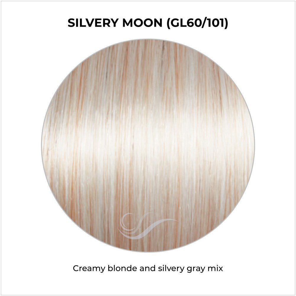 Silvery Moon (GL60/101)-Creamy blonde and silvery gray mix