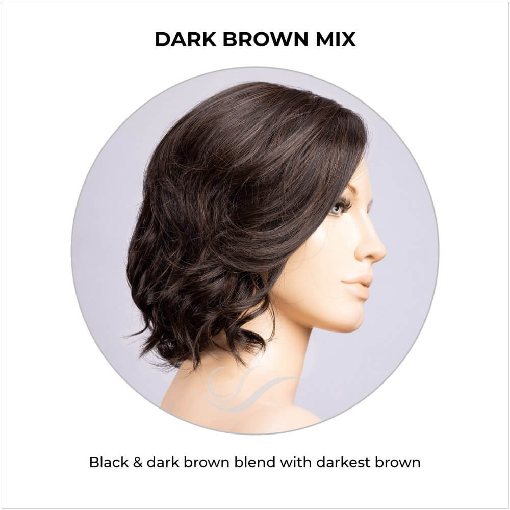 Stella by Ellen Wille in Dark Brown Mix-Black & dark brown blend with darkest brown