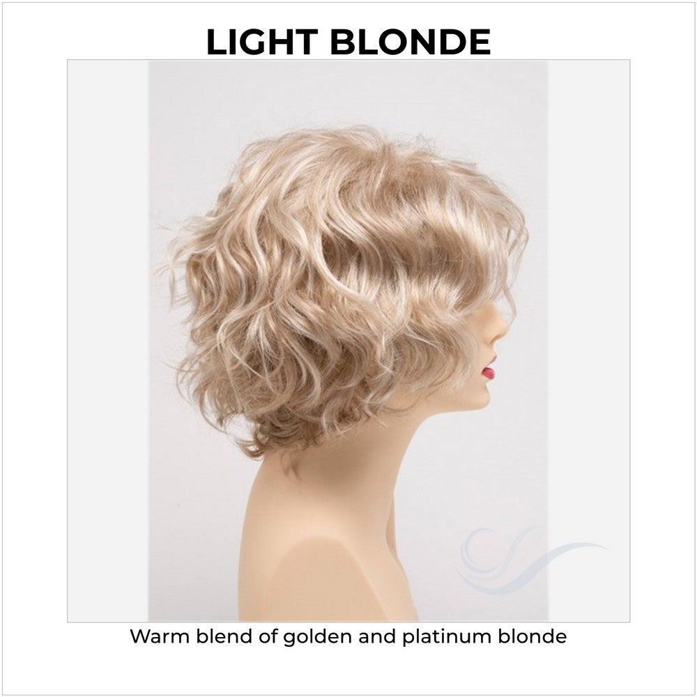 Suzi by Envy in Light Blonde-Warm blend of golden and platinum blonde