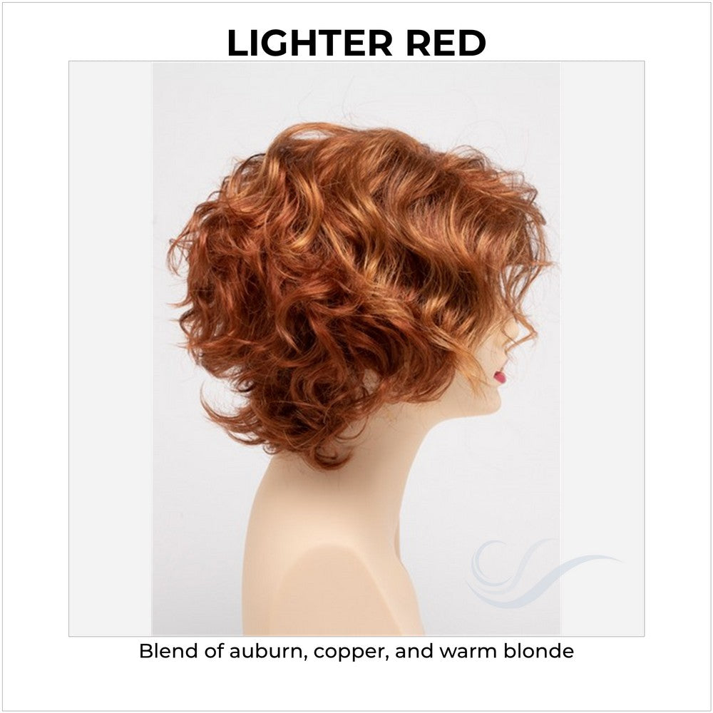 Suzi by Envy in Lighter Red-Blend of auburn, copper, and warm blonde
