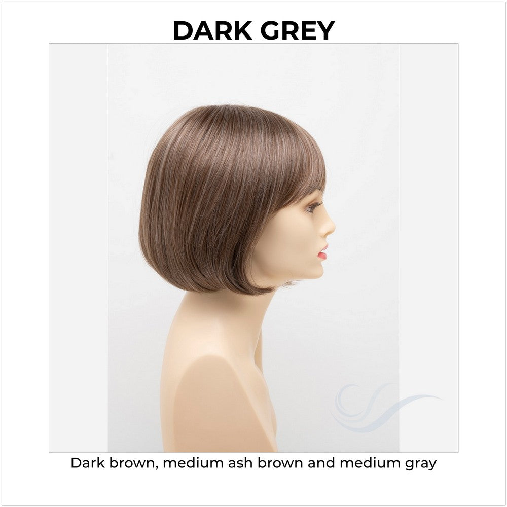 Tandi By Envy in Dark Grey-Dark brown, medium ash brown and medium gray