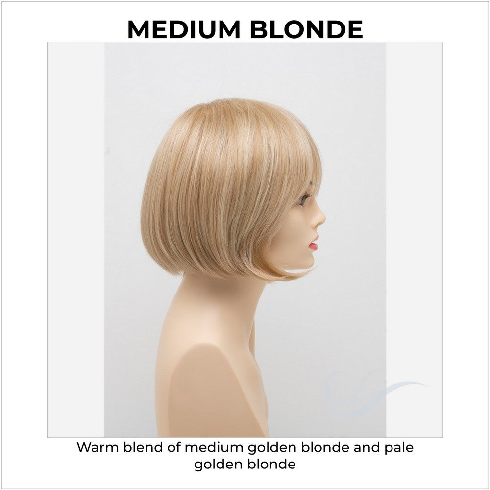 Tandi By Envy in Medium Blonde-Warm blend of medium golden blonde and pale golden blonde