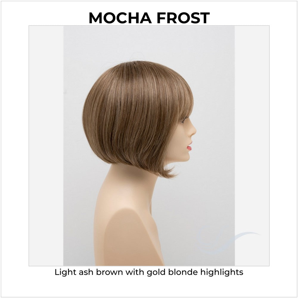 Tandi By Envy in Mocha Frost-Light ash brown with gold blonde highlights