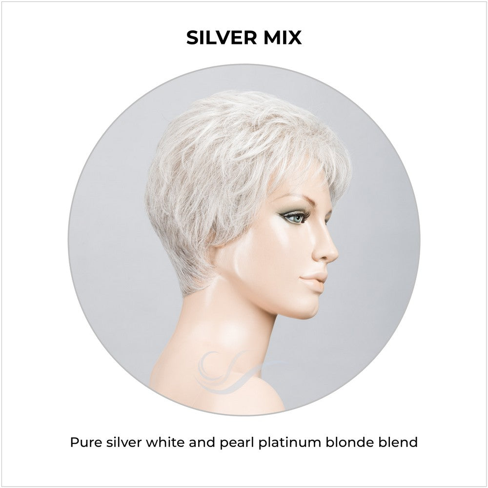 Time Comfort by Ellen Wille in Silver Mix-Pure silver white and pearl platinum blonde blend