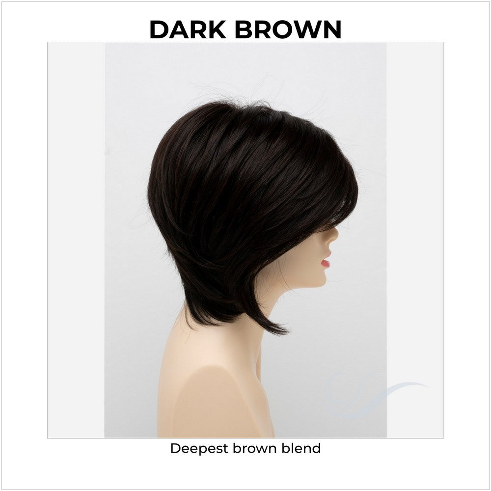 Whitney By Envy in Dark Brown-Deepest brown blend