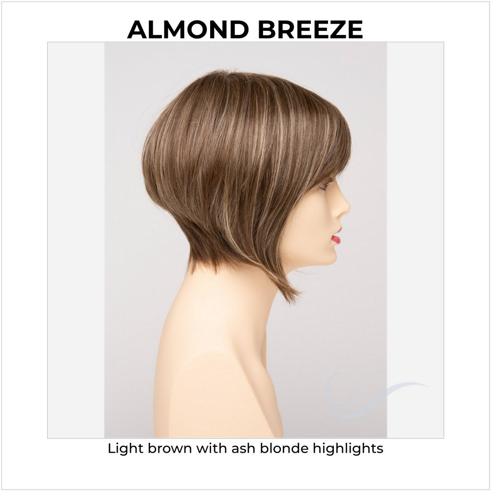 Yuri By Envy in Almond Breeze-Light brown with ash blonde highlights