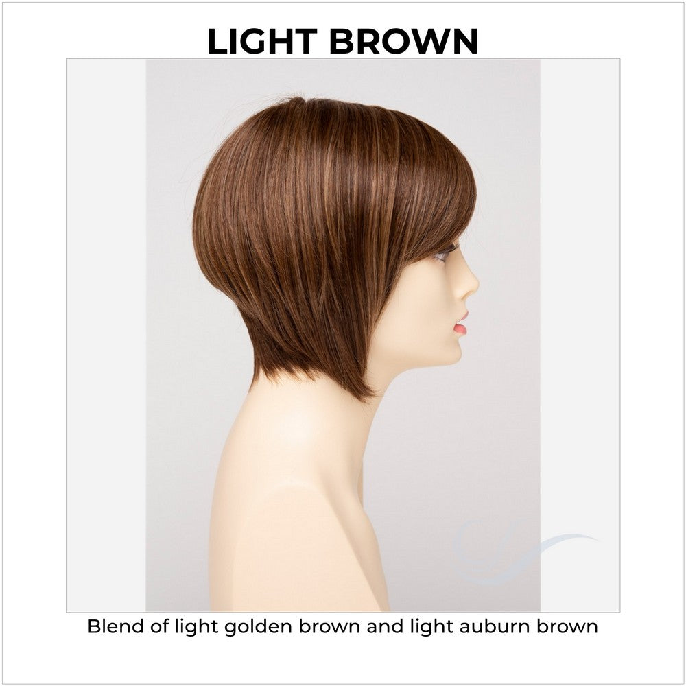 Yuri By Envy in Light Brown-Blend of light golden brown and light auburn brown