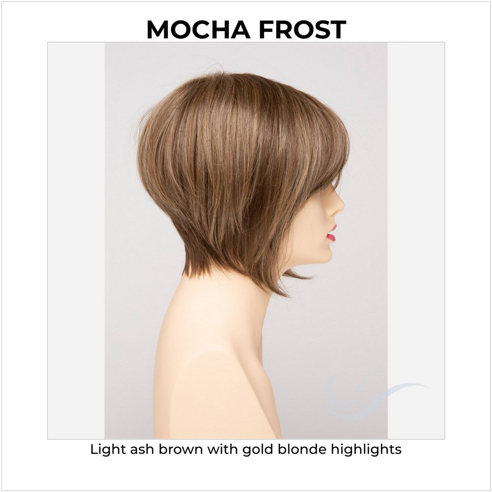 Yuri By Envy in Mocha Frost-Light ash brown with gold blonde highlights