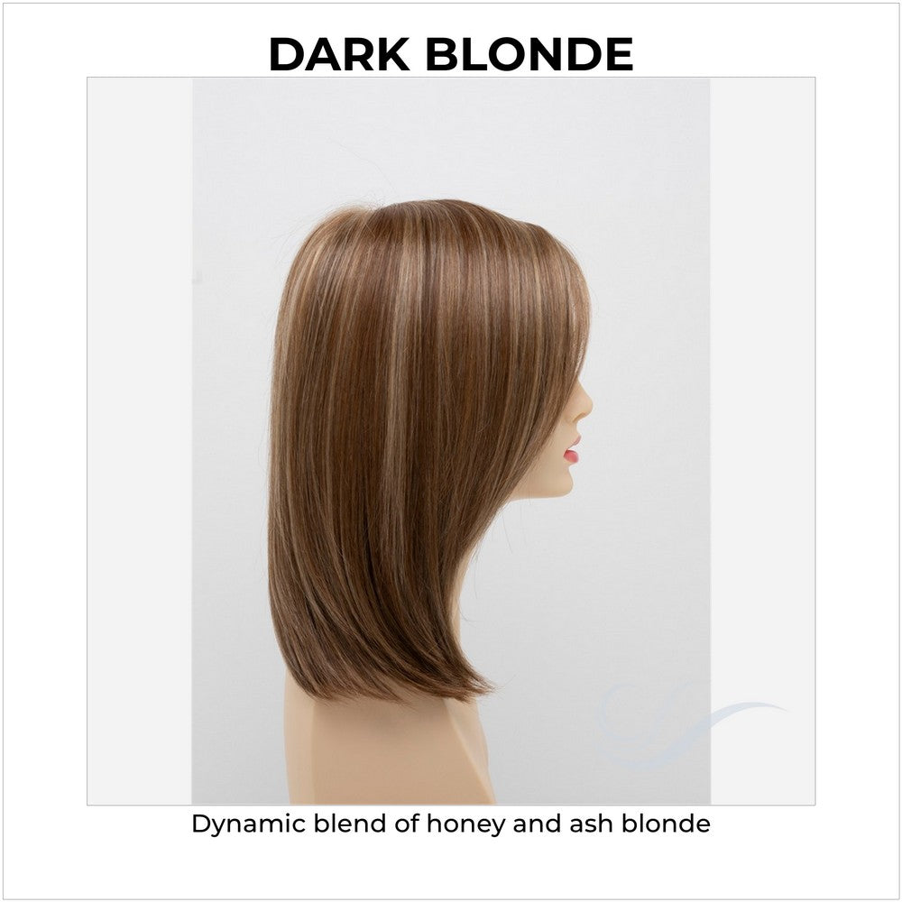 Zoey By Envy in Dark Blonde-Dynamic blend of honey and ash blonde