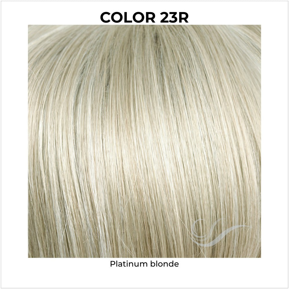 23R-Platinum blonde