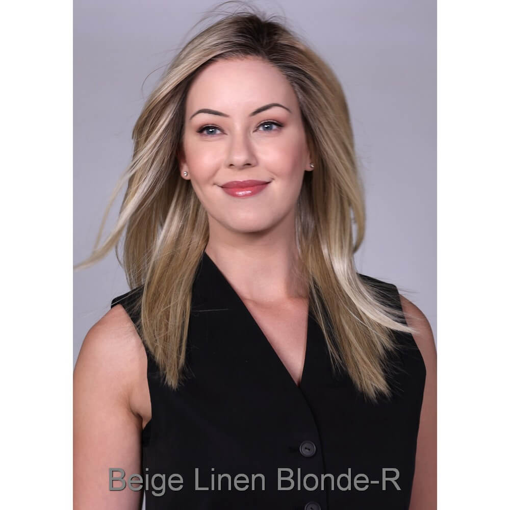 Aberdeen by Belle Tress wig in Beige Linen Blonde-R Image 6