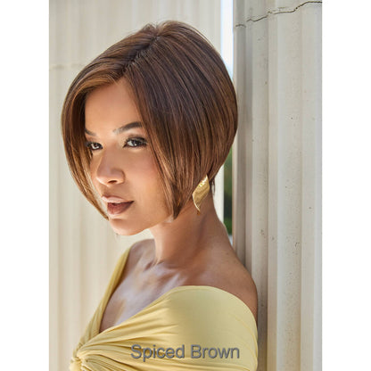 Beau by Noriko wig in Spiced Brown Image 1