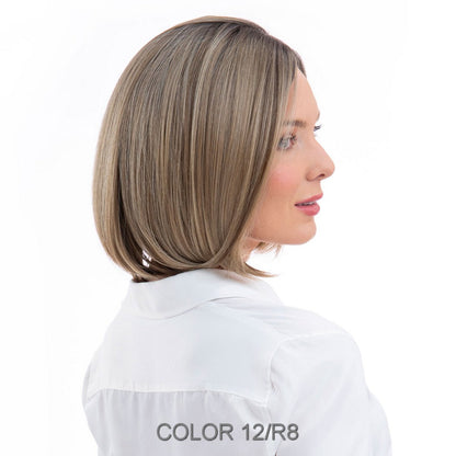 Bethany by Style Unveiled wig in Color 12/R8 Image 3