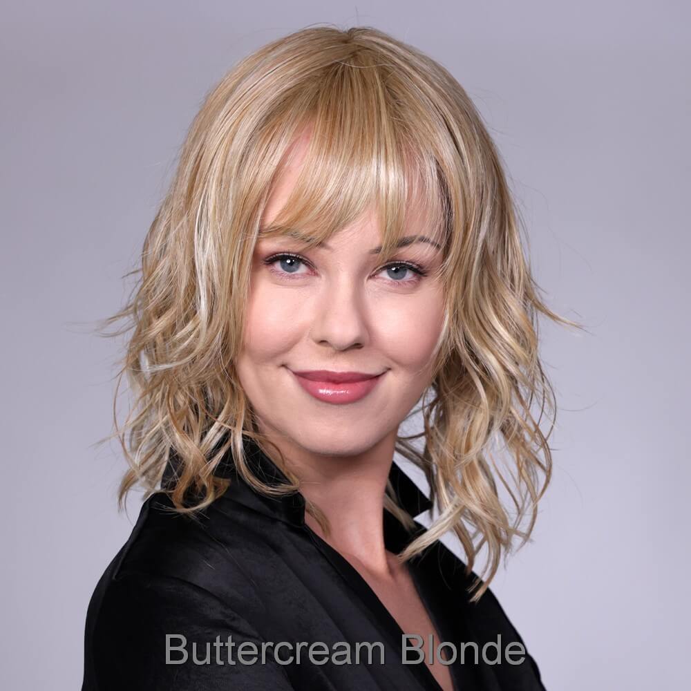 Birmingham by Belle Tress wig in Buttercream Blonde Image 4