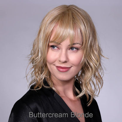 Birmingham by Belle Tress wig in Buttercream Blonde Image 5