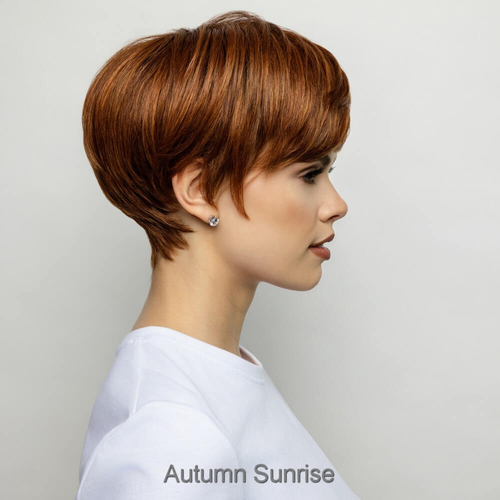 Charlotte by Alexander Couture wig in Autumn Sunrise Image 7