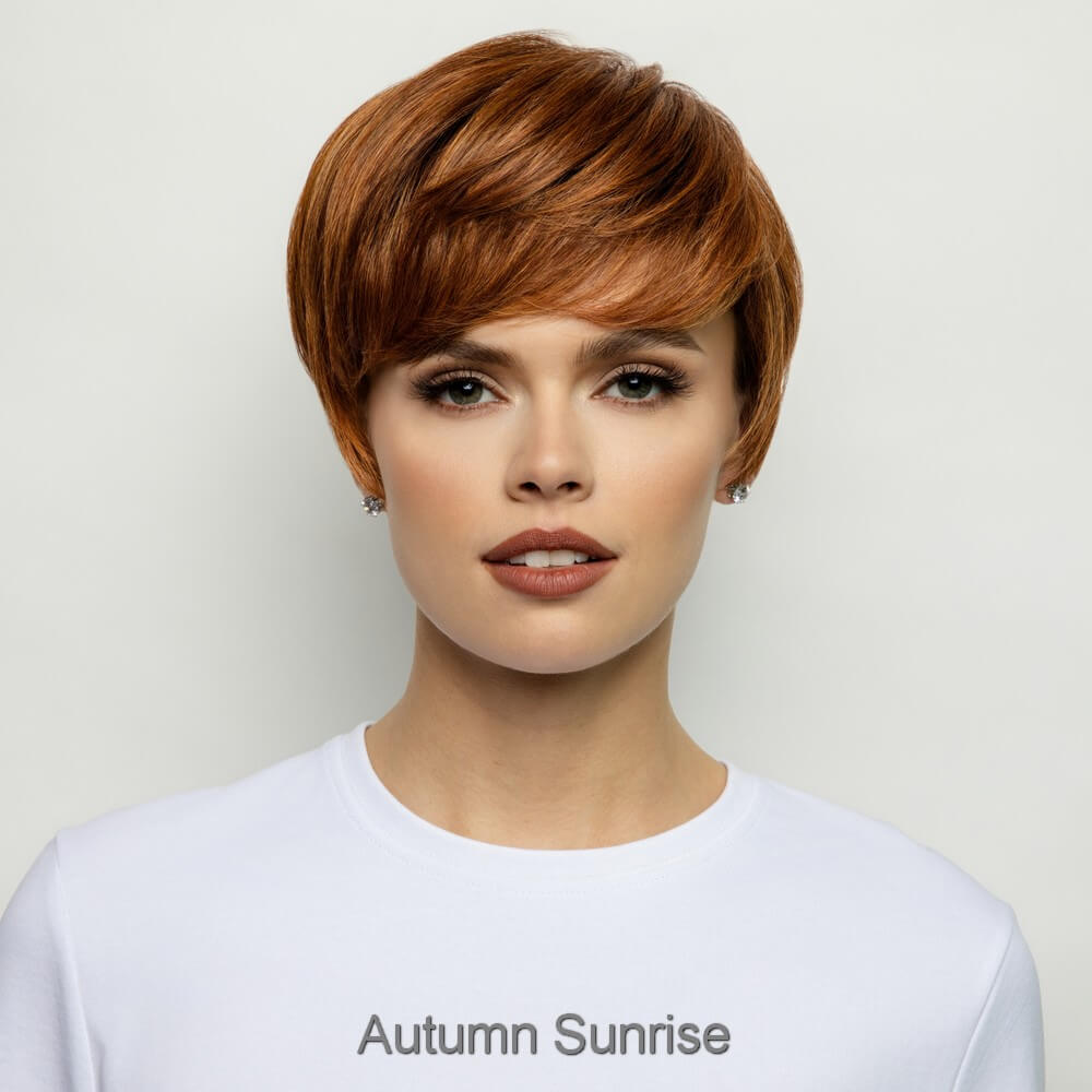 Charlotte by Alexander Couture wig in Autumn Sunrise Image 5