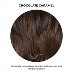 Load image into Gallery viewer, Chocolate Caramel-Chocolate brown base blended with caramel and medium auburn

