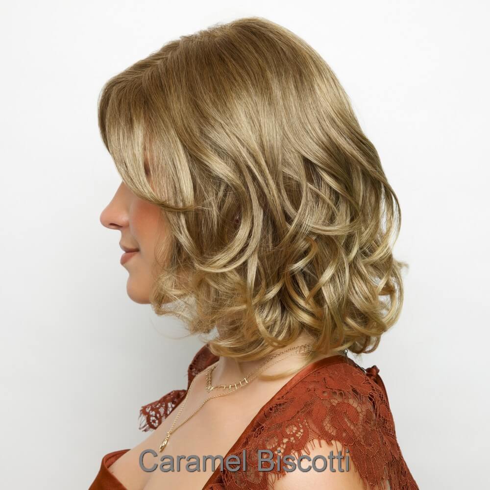 Clara by Orchid wig in Caramel Biscotti Image 6