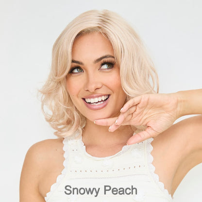 Clara by Orchid wig in Snowy Peach Image 2