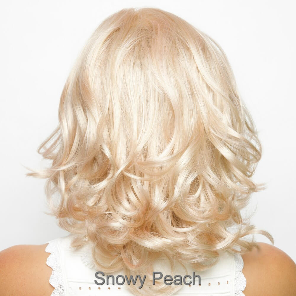 Clara by Orchid wig in Snowy Peach Image 4