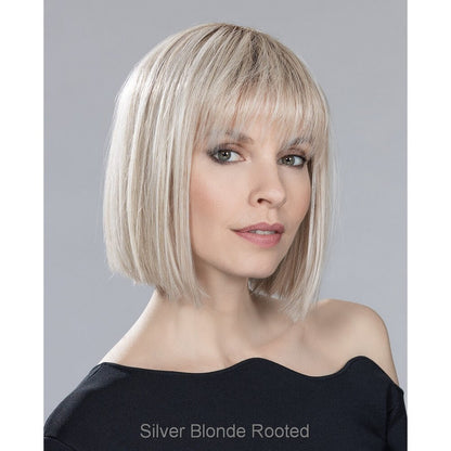 Cleo by Ellen Wille wig in Silver Blonde Rooted Image 2