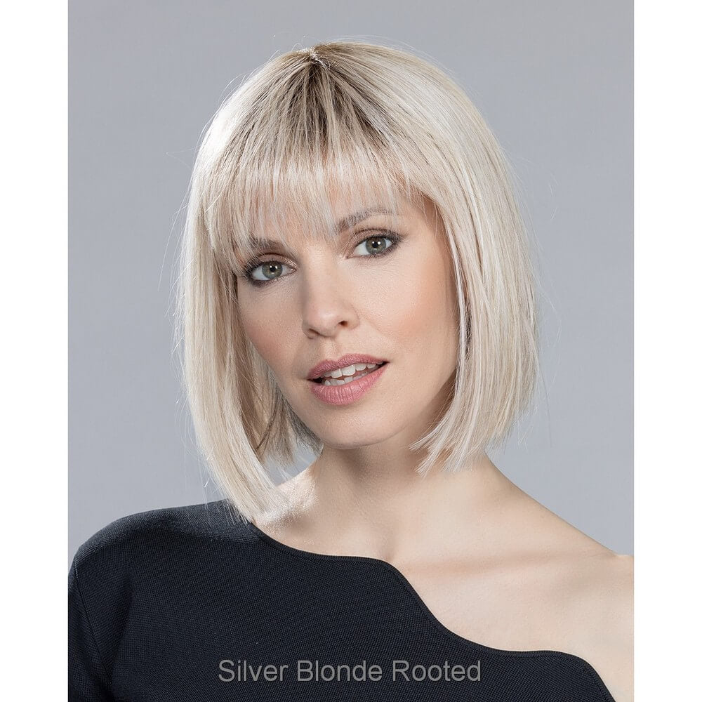 Cleo by Ellen Wille wig in Silver Blonde Rooted Image 5