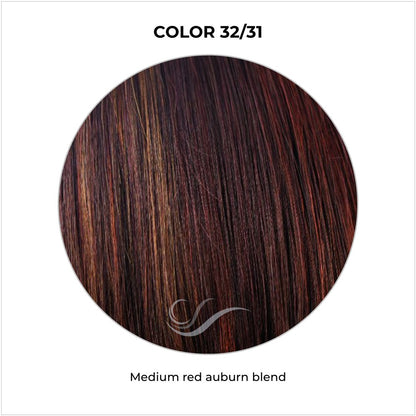 32/31-Medium red auburn blend