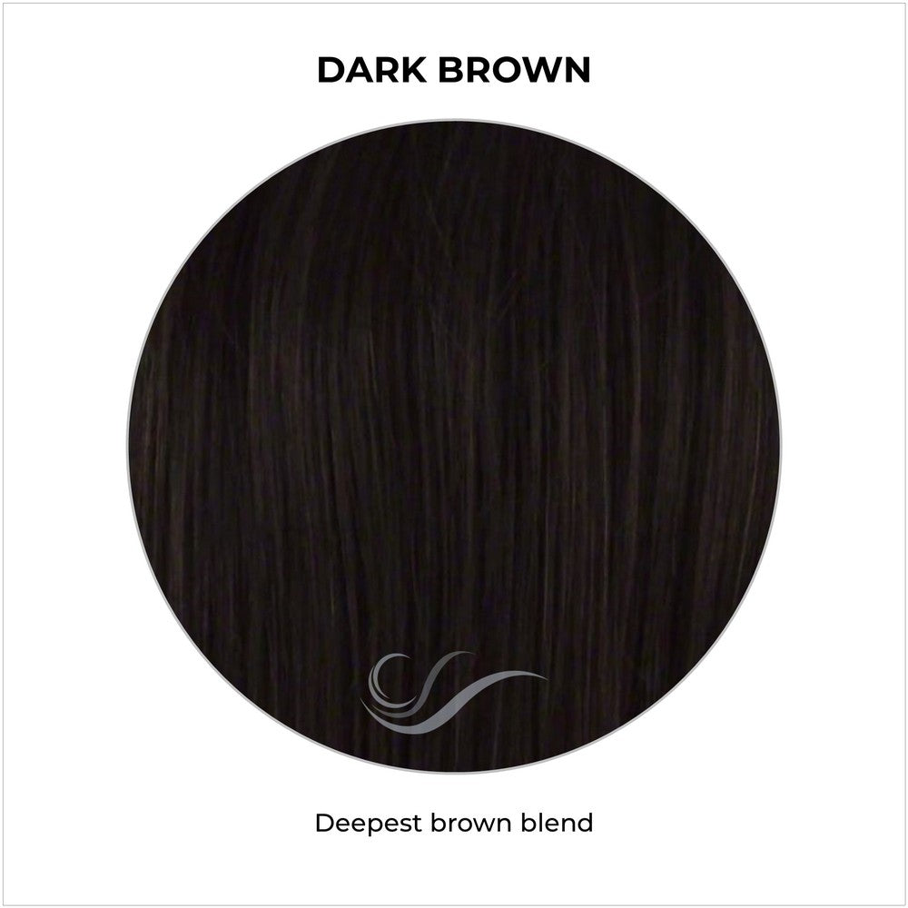 Dark Brown-Deepest brown blend