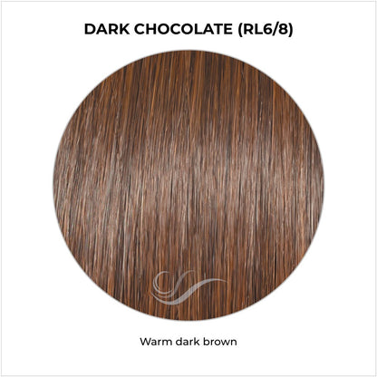 Dark Chocolate (RL6/8)-Warm dark brown