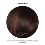 Load image into Gallery viewer, Dark Red-Dark auburn brown and copper with burgundy highlights
