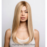 Load image into Gallery viewer, Darra by Amore wig in Highlighted Blond Root Image 4
