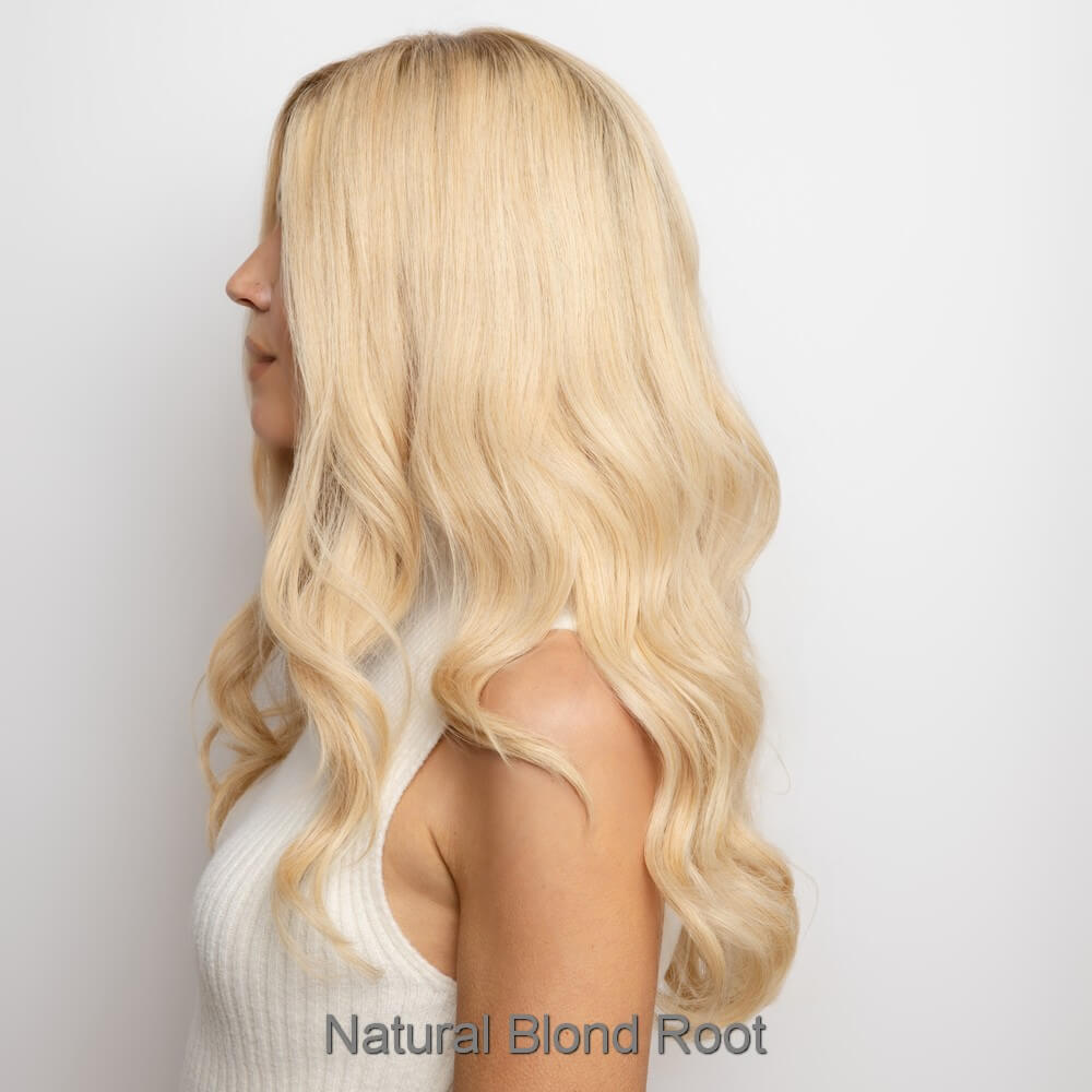 Darra by Amore wig in Natural Blond Root Image 7