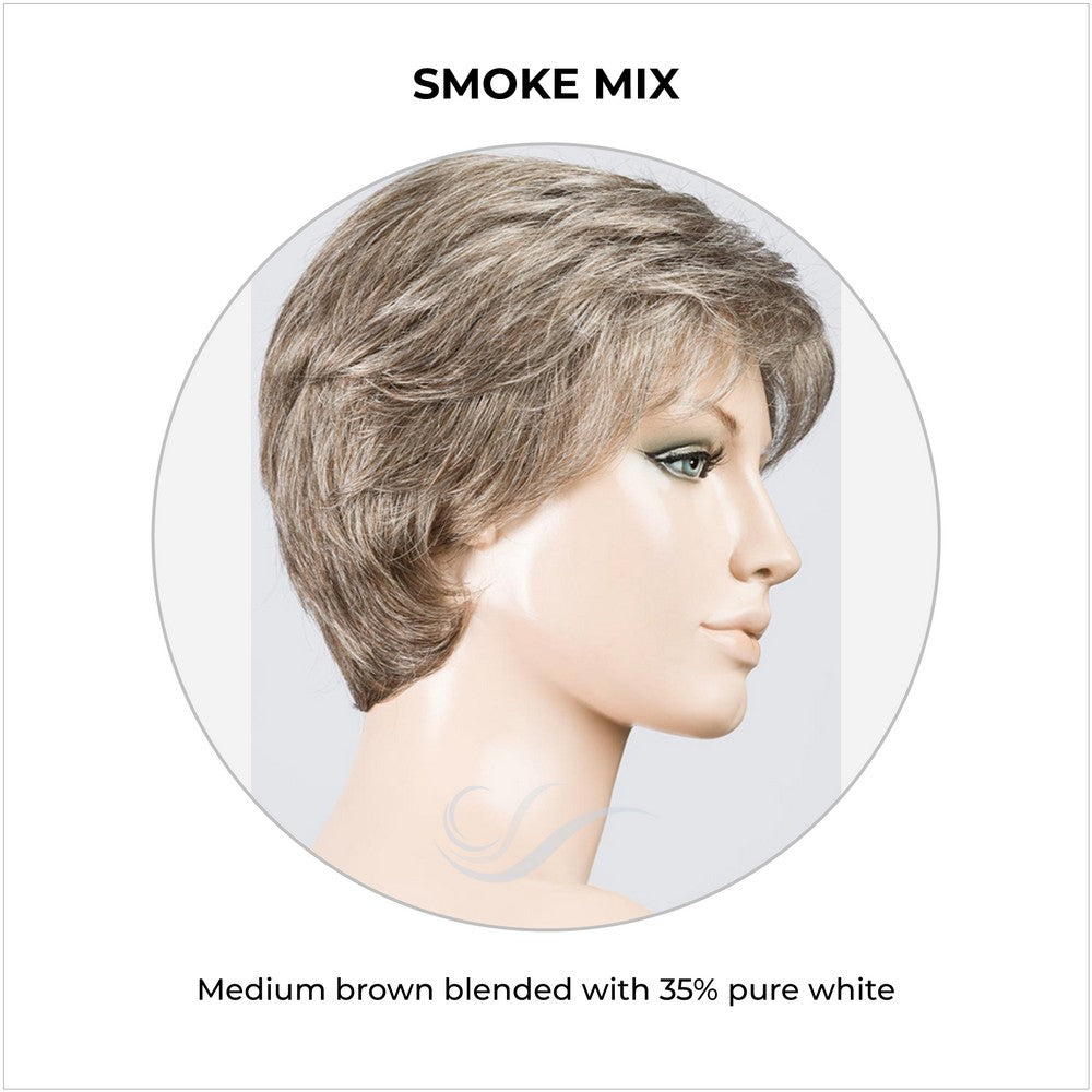 Estate by Ellen Wille in Smoke Mix-Medium brown blended with 35% pure white