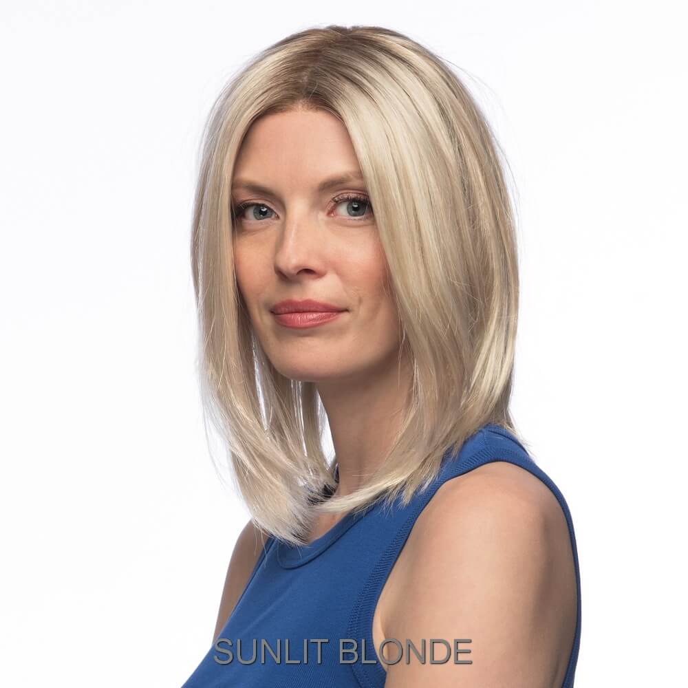 Fallon by Estetica wig in SUNLIT BLONDE Image 6