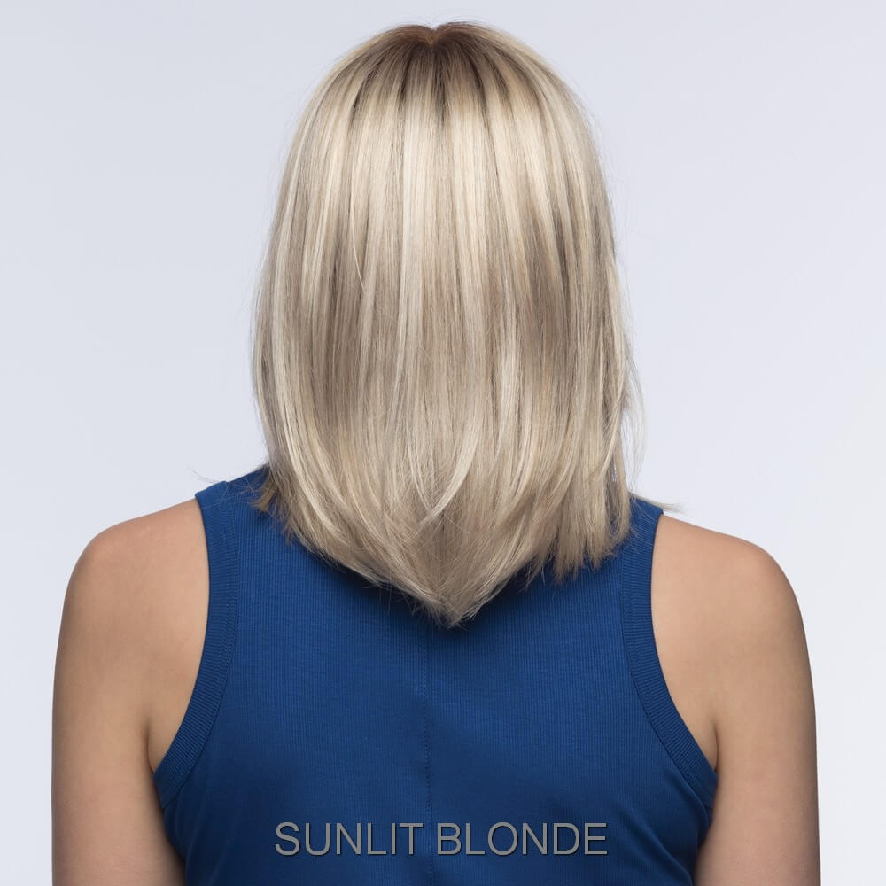 Fallon by Estetica wig in SUNLIT BLONDE Image 11