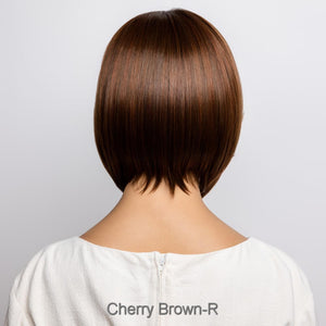 Findley by Amore wig in Cherry Brown-R Image 5