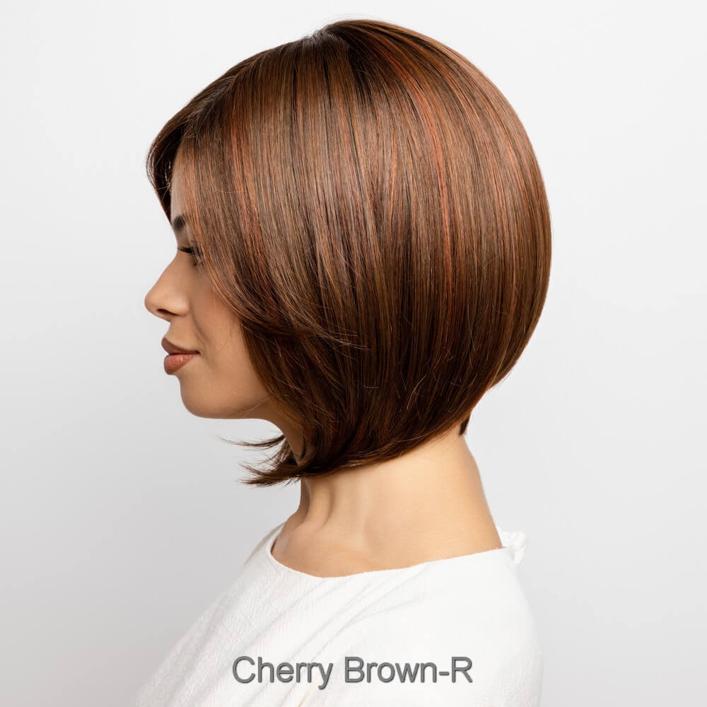 Findley by Amore wig in Cherry Brown-R Image 6