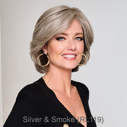 Flash Forward by Raquel Welch wig in Silver & Smoke (RL119) Image 4