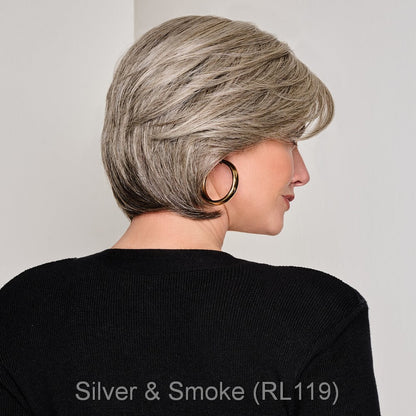 Flash Forward by Raquel Welch wig in Silver & Smoke (RL119) Image 6