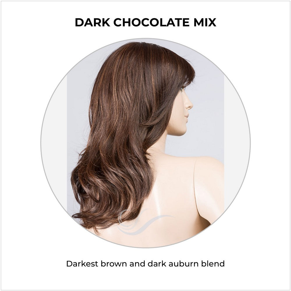 Flash Mono by Ellen Wille in Dark Chocolate Mix-Darkest brown and dark auburn blend