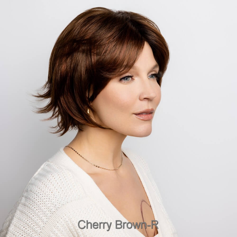 Glenn by Amore wig in Cherry Brown-R Image 4