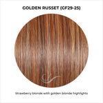 Load image into Gallery viewer, Golden Russet (GF29-25)-Strawberry blonde with golden blonde highlights
