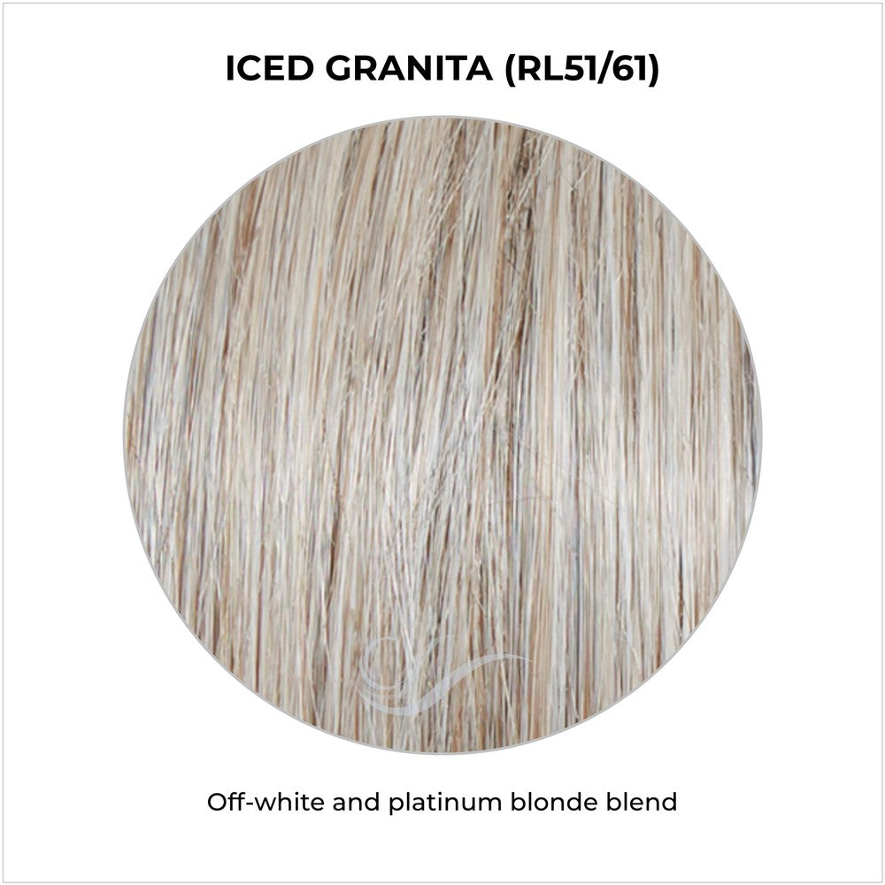 Iced Granita (RL51/61)-Off-white and platinum blonde blend