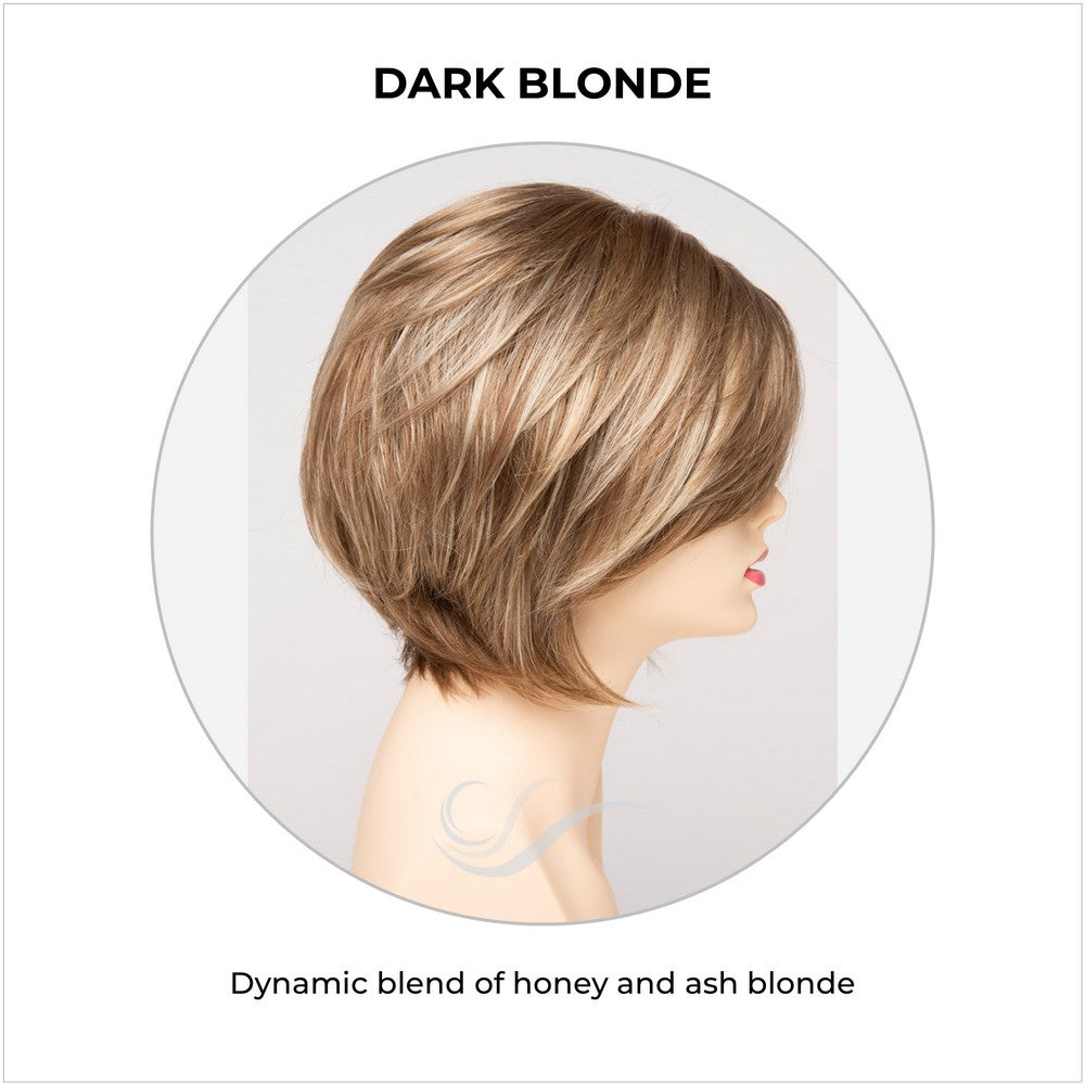 Juliet wig by Envy in Dark Blonde-Dynamic blend of honey and ash blonde