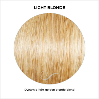 Light Blonde-Dynamic light golden blonde blend