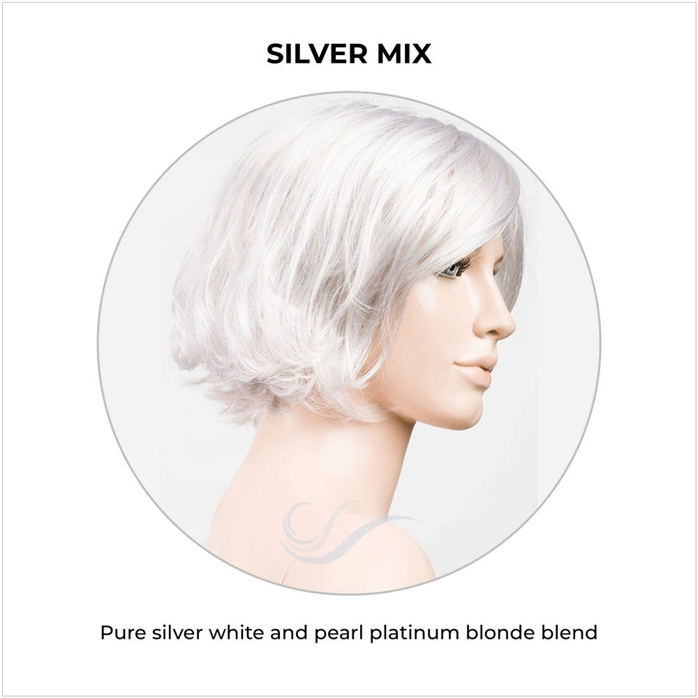 Like Mono Part by Ellen Wille in Silver Mix-Pure silver white and pearl platinum blonde blend