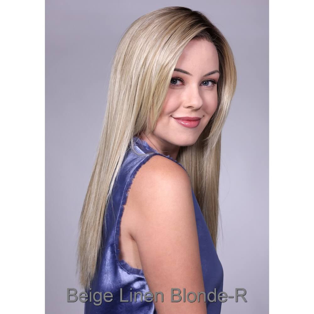 London by Belle Tress wig in Beige Linen Blonde-R Image 5